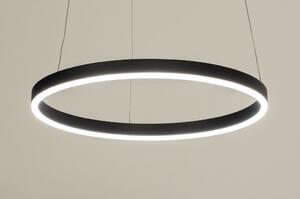Závěsné designové LED svítidlo Opus Black 39 (LMD)