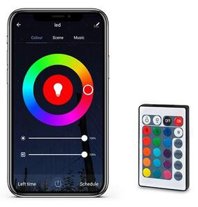 SOLIGHT Wifi Smart LED světelný pásek, RGB+CCT, 5m, adaptér, dálkový ovladač