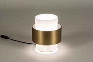 Stolní designová lampa Onyx Gold (LMD)