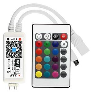 SOLIGHT Wifi Smart LED světelný pásek, RGB+CCT, 5m, adaptér, dálkový ovladač