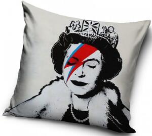 Tip Trade Polštářek Banksy Queen Ziggy, 40x40 cm