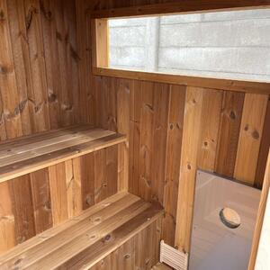 Finská sauna 2x2m