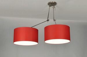 Závěsné designové svítidlo Snap Duo Red (LMD)