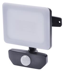 SOLIGHT LED reflektor Quick se sensorem, 10W, 850lm, 4000K, IP44, černý