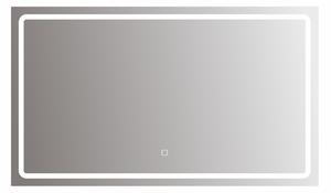 Zrcadlo s LED osvětlením, 70 × 120 × 3,5 cm