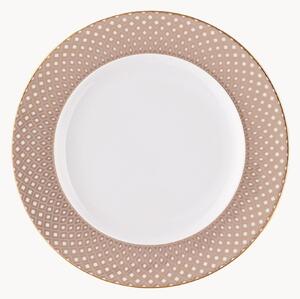 Sada dezertních talířů z porcelánu Francis, 6 dílů