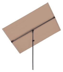 Blumfeldt Flex-Shade L slunečník, 130 x 180 cm, polyester, UV 50, šedohnědá