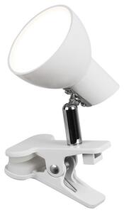Rabalux NOAH LED lampička s klipem 5W | 360lm | 3000K - bílá