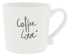 Bastion Collections hrnek COFFEE LOVE 200 ml, bílý