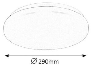 Rabalux LED stropní svítidlo Rob 1x20W | 1400lm | 4000K - průměr 29cm