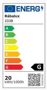 Rabalux LED stropní svítidlo Rob 1x20W | 1400lm | 3000K - průměr 29cm