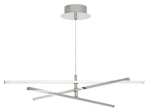 Rabalux LED závěsné stropní svítidlo Meredith 1x18W | 1500lm | 4000K - chrom