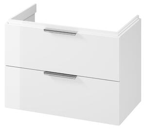 Cersanit Malika, závěsná umyvadlová skříňka 794x450x551 mm, bílá lesklá, S598-048-DSM
