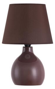 Rabalux INGRID stolní lampička max. 1x40W | E14 | IP20 - hnědá