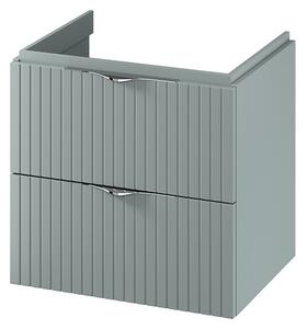 Cersanit Tirso, závěsná skříňka pod umyvadlo 594x447x572 mm, zelená matná, S1015-015