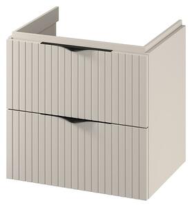Cersanit Tirso, závěsná skříňka pod umyvadlo 594x447x572 mm, béžová matná, S1015-005