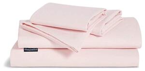 Sleepwise Traumwolle Biber, ložní prádlo, růžová, 135 x 200 cm, 80 x 80 cm