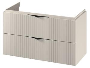Cersanit Tirso, závěsná skříňka pod umyvadlo 994x447x572 mm, béžová matná, S1015-013