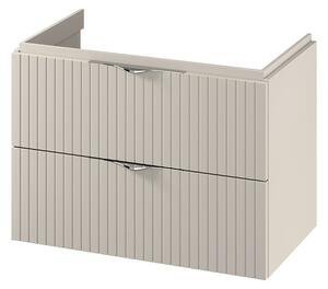 Cersanit Tirso, závěsná skříňka pod umyvadlo 794x447x572 mm, béžová matná, S1015-003