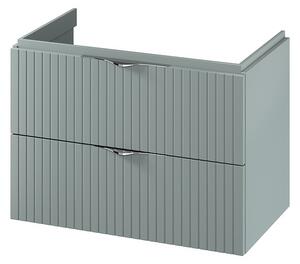 Cersanit Tirso, závěsná skříňka pod umyvadlo 794x447x572 mm, zelená matná, S1017-001
