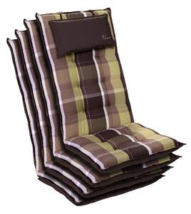 Blumfeldt Sylt, čalouněná podložka, podložka na židli, podložka na výše polohovací křeslo, polštář, polyester, 50 × 120 × 9 cm