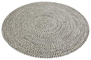 NORTHRUGS - Hanse Home, Kusový koberec Braided 105552 Melange kruh | béžová Typ: kulatý 150x150 cm