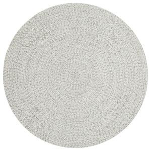 NORTHRUGS - Hanse Home koberce Kusový koberec Braided 105553 Light Melange kruh – na ven i na doma - 150x150 (průměr) kruh cm