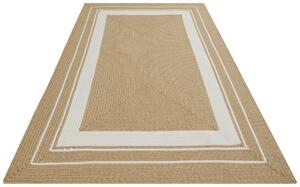 NORTHRUGS - Hanse Home koberce Kusový koberec Braided 105556 Creme Beige – na ven i na doma - 80x150 cm