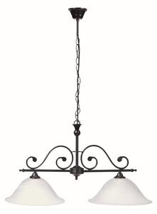 Rabalux DOROTHEA závěsný lustr max. 2x60W | E27 | IP20 - matná černá
