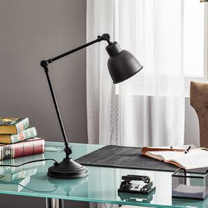 Stolní lampa Emoti, černá, výška 45 cm, nastavitelná