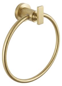 Koupelnový věšák Ring 81307 Rivo Brush Gold