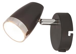 Rabalux KAREN 6512LED nástěnné bodové svítidlo 1x4W | 280lm | 3000K | IP20 - černá