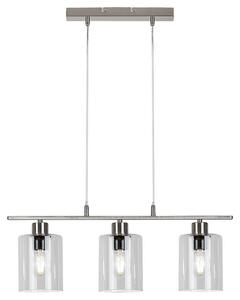 Rabalux MIROSLAW závěsné svítidlo max. 3x40W | E27 | IP20 - saténový chrom