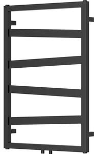 Mexen, Mexen Zoom dekorativní koupelnový radiátor 770 x 530 mm, 275 W, černý - W130-0770-530-00-70