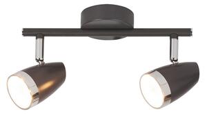 Rabalux KAREN 6513 LED stropní bodové svítidlo 2x4W | 560lm | 3000K | IP20 - černá