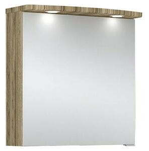 Koupelnová zrcadlová skříňka Stella Trading ROOF s LED osvětlením POŠKOZENO  AM2