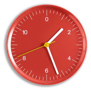 HAY Nástěnné hodiny Wall Clock, red