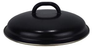 BELIS Smaltovaná poklice ø 18 cm - LUX černý | BELIS - 53018-0700000