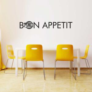 Samolepka na zeď - Bon Appetit 2 (60x9 cm)