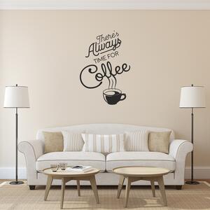 Samolepka na zeď - Coffee (65x95 cm)