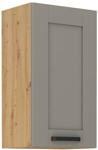 STL 40 cm skříňka horní jednodveřová LUNA Barevné provedení LUNA: Bílá / Prachově šedá