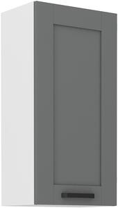 STL 45 cm skříňka horní jednodveřová LUNA (výška 90 cm) Barevné provedení LUNA: Dub Artisan / Bílý mat