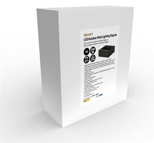 SOLIGHT LED venkovní nástěnné svítidlo RAGUSA 7W, 450lm, 3000K-6000K CCT, IP54