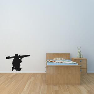 Samolepka na zeď - Odstřelovač (60x43 cm)