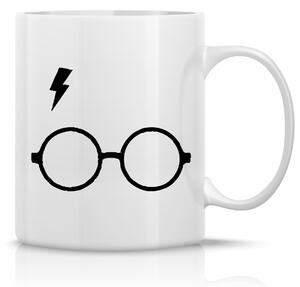 HARRY POTTER - klasický bílý keramický hrníček 300 ml