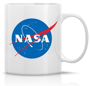 NASA - klasický bílý keramický hrníček 300 ml