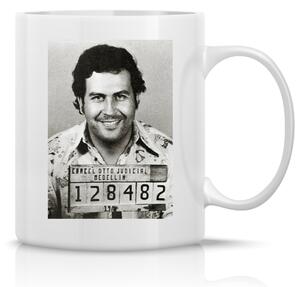 PABLO ESCOBAR - klasický bílý keramický hrníček 300 ml