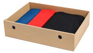 KARTON PAK Úložné boxy na oblečení, organizéry do skříně EKO KARTON 55x40x13cm - zásuvka