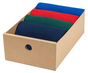 KARTON PAK Úložné boxy na oblečení, organizéry do skříně EKO KARTON 27x40x13 - zásuvka