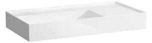 Umyvadlo Laufen Kartell By Laufen 90x46 cm otvor pro baterii, bez přepadu H8103380001111